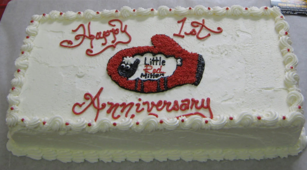 Wow!  Little Red Mitten is turning 14!!!