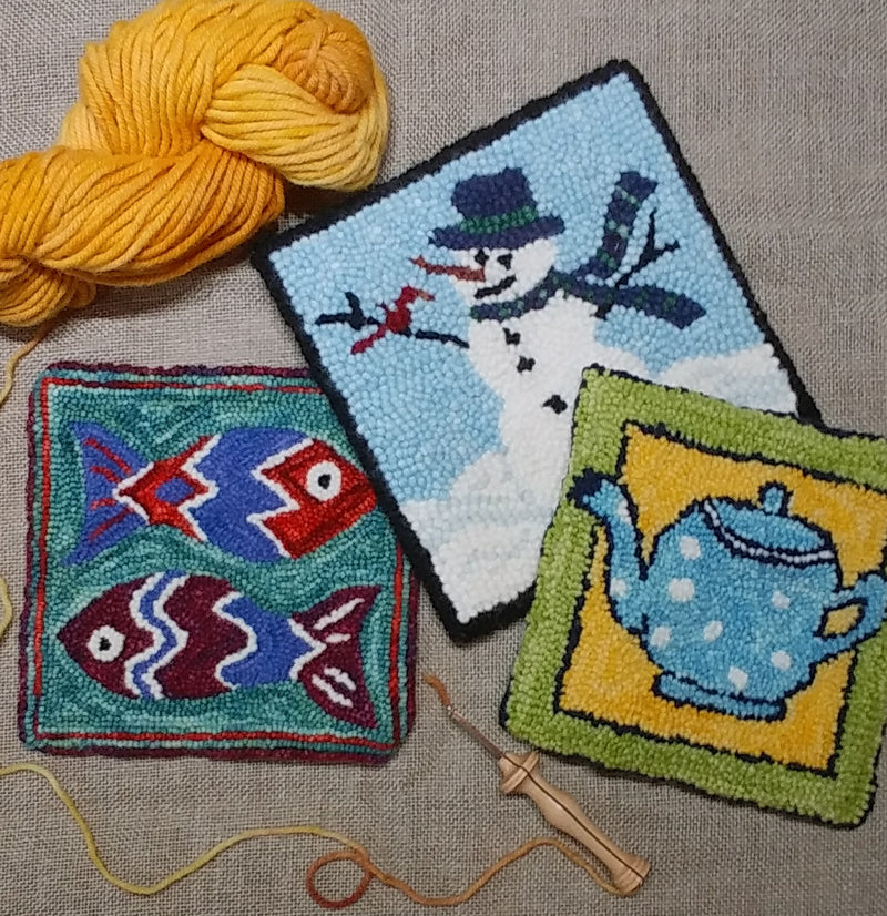Creative Stitches for Punch Needle Rug Hooking (in person)