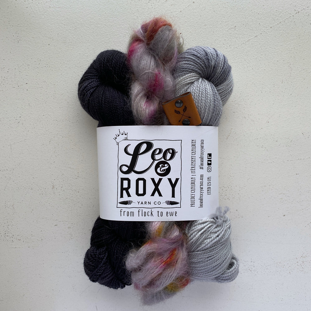 McSteamy & Meredith w/ Patches to Patches - Leo & Roxy Yarn Co.