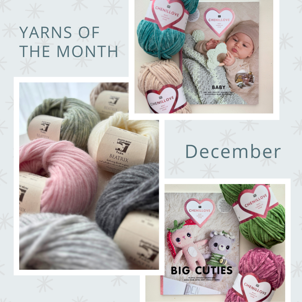 December's Yarn of the Month: Beatrix and Chenillove