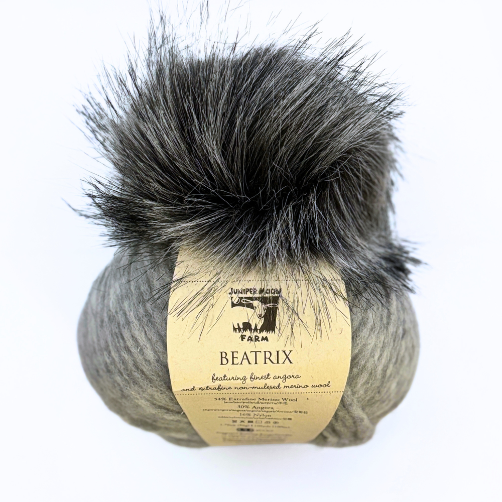 Marble w/Grey pompom