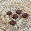 Mud Buttons: Terracotta Daisy Artisan Buttons