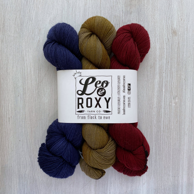 Leo & Roxy Yarn Co. Colour Block Kits