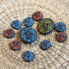 Mud Buttons: Ancient Bee Artisan Button