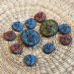 Mud Buttons: Ancient Bee Artisan Button