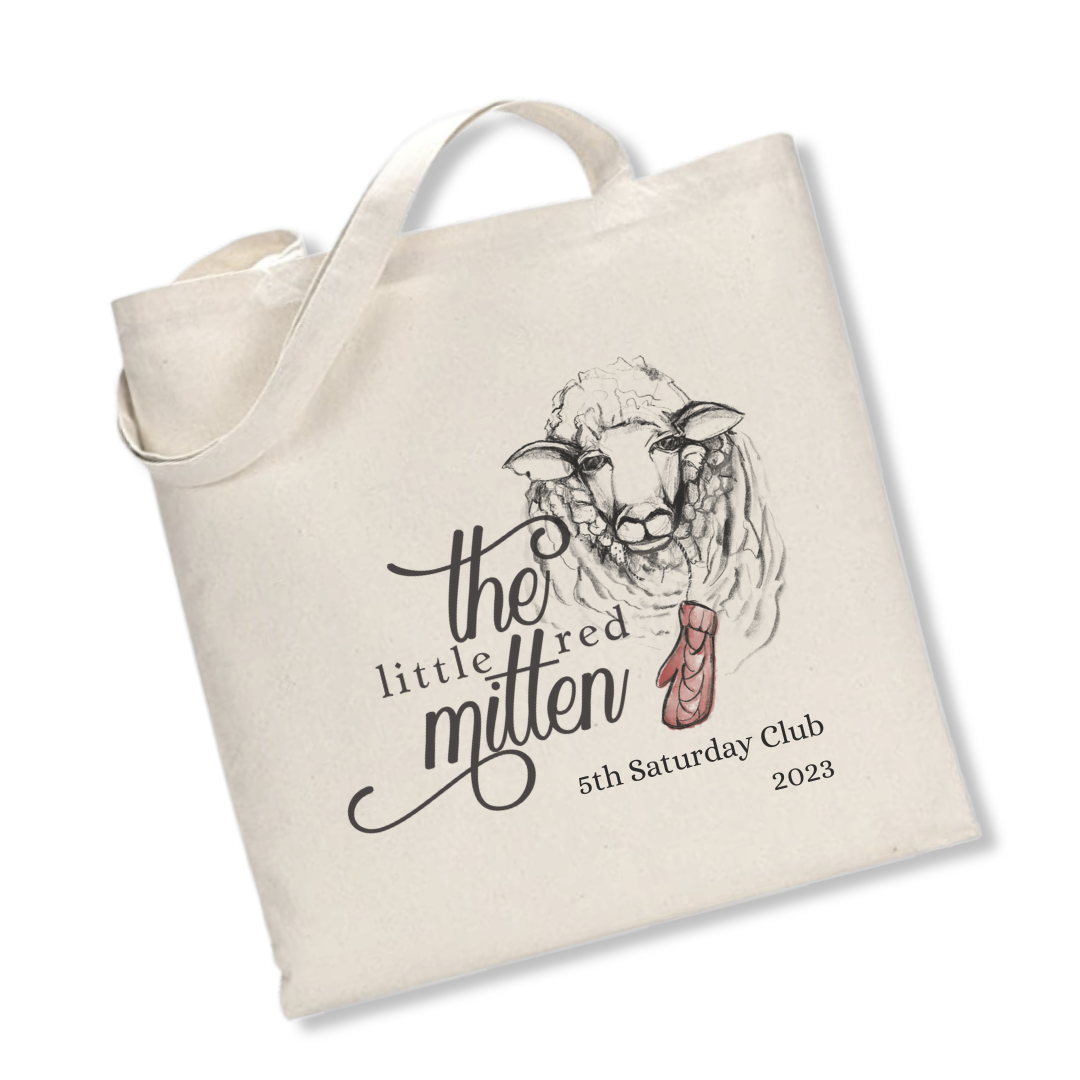 The Little Red Mitten 5th Saturday Club 2023 Bags