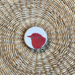 Mud Buttons: Porcelain Birdie Buttons