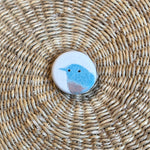 Mud Buttons: Porcelain Birdie Buttons