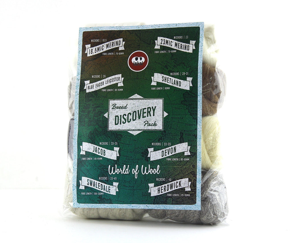 Combed Top - Breed Discovery Pack