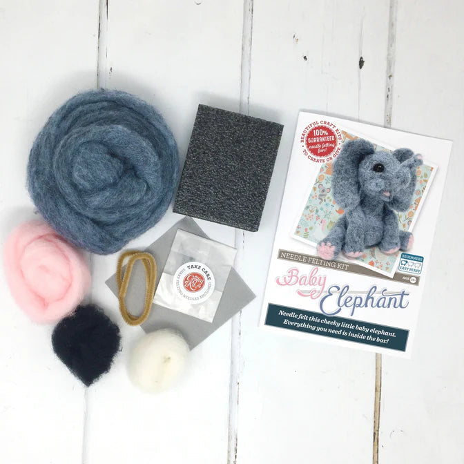 The Crafty Kit Co: Needle Felting Kits
