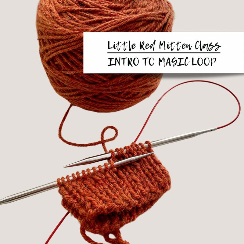 Intro to Magic Loop – Little Red Mitten
