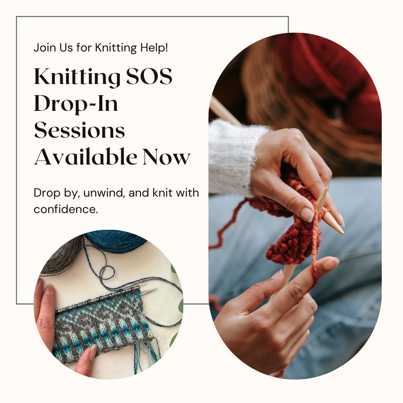 Knitting SOS with Pam