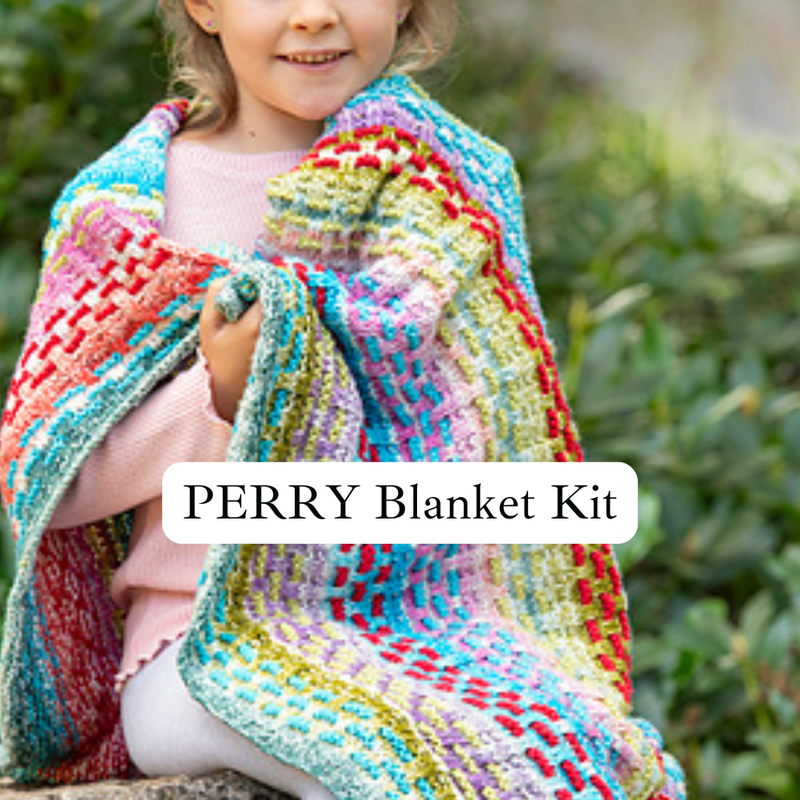 Blanket Kit: Perry with Cumulus + Stripes