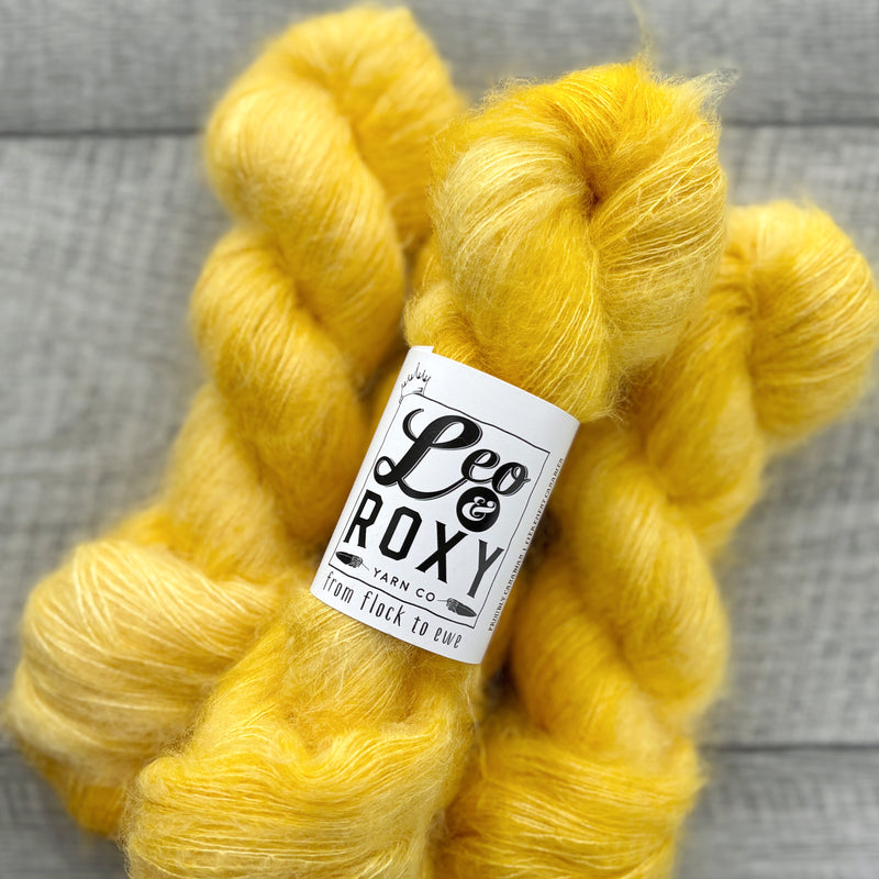 Leo & Roxy Yarn Co.: Mohair/Silk