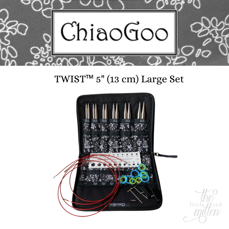 ChiaoGoo Twist Red Lace Sets