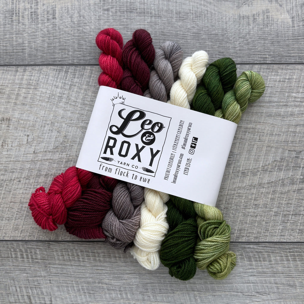 Leo & Roxy Yarn Co.: Mini Flock Bundles