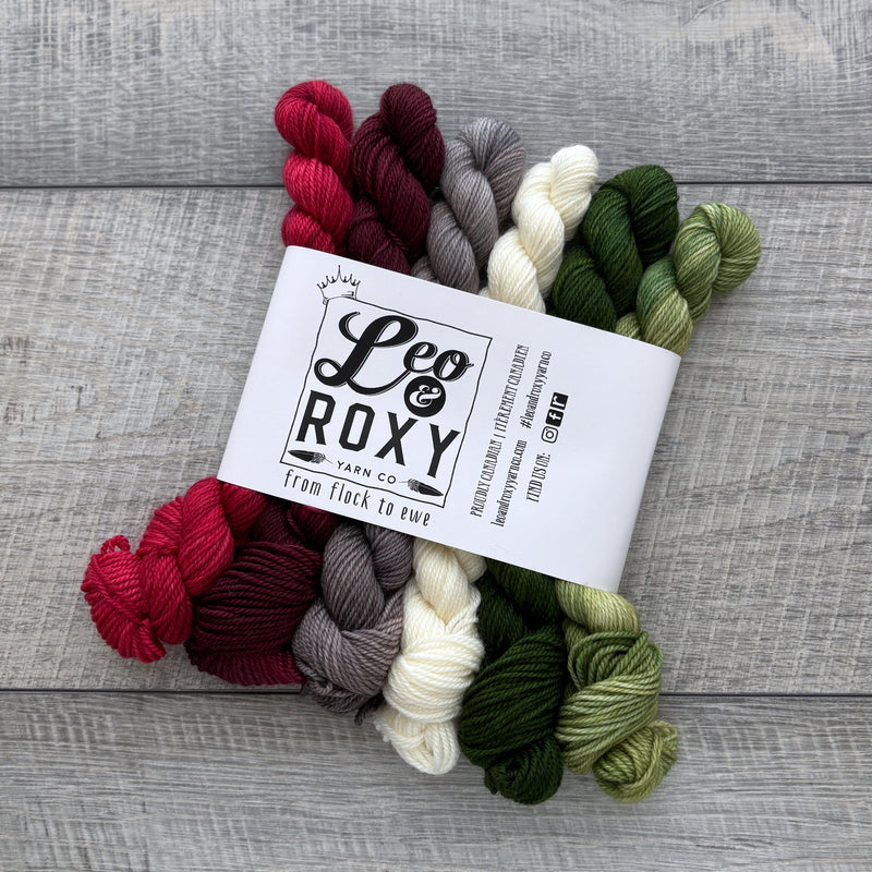 Leo & Roxy Yarn Co.: Mini Flock Bundles
