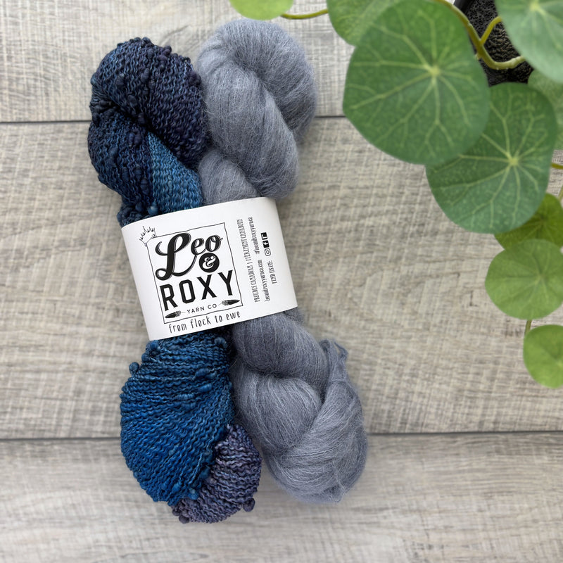 Tassels in the Sky Shawl Kit (one size)
