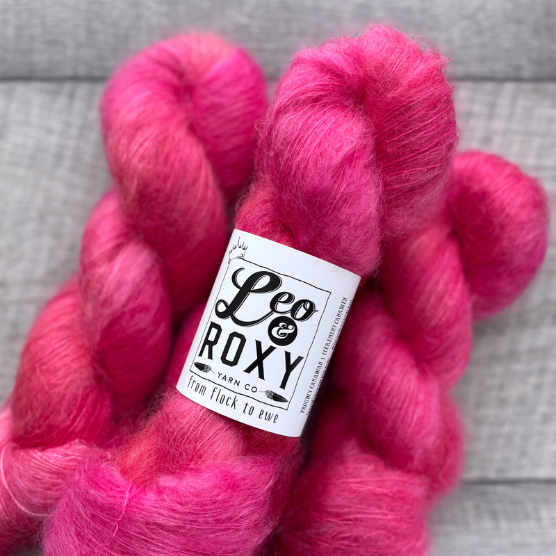 Leo & Roxy Yarn Co.: Mohair/Silk