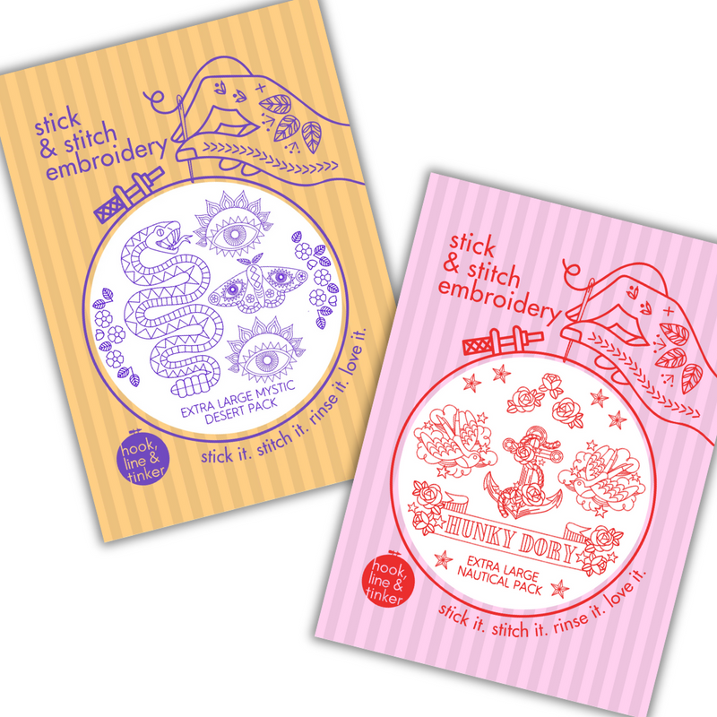 Hook, Line & Tinker Stick & Stitch Bundles