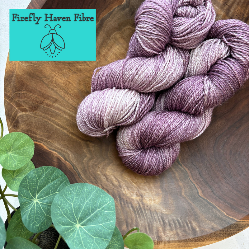 Firefly Haven Fibre: Edith Wool Silk Fingering