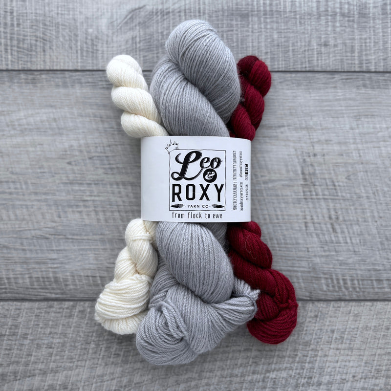 Leo & Roxy Yarn Co.: Natural Sock Sets