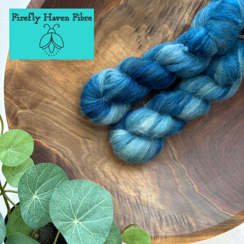 Firefly Haven Fibre: Harriet Suri Alpaca Silk Lace