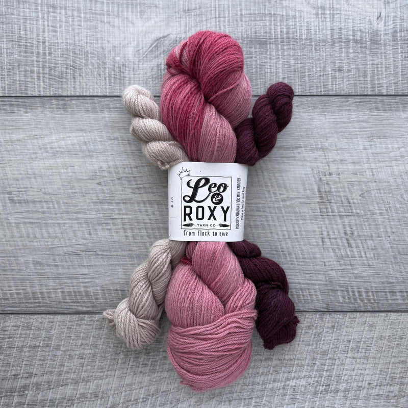 Leo & Roxy Yarn Co.: Natural Sock Sets