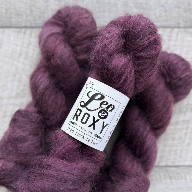 Leo & Roxy Yarn Co.: Mohair/Silk
