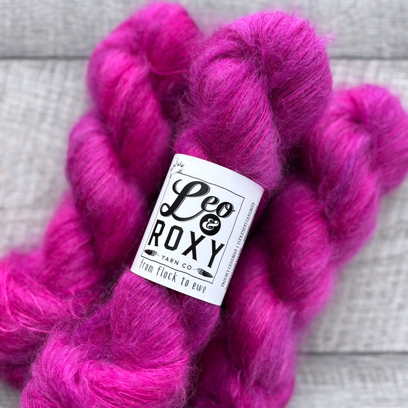 Leo & Roxy Yarn Co.: Mohair/Silk