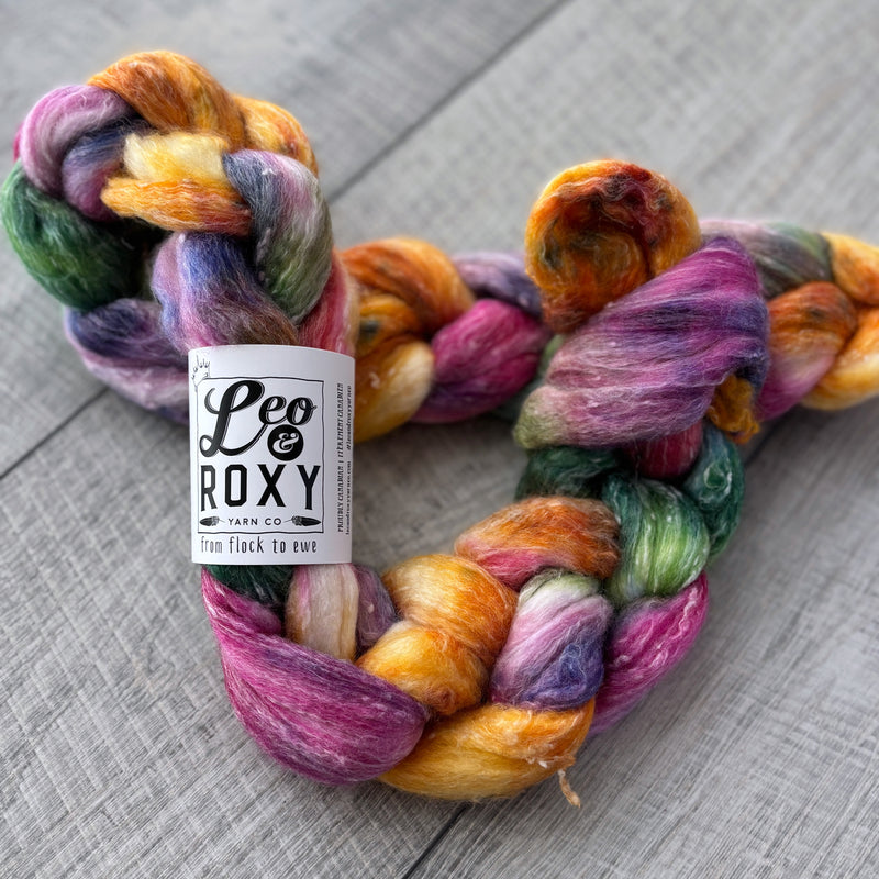 Leo & Roxy Yarn Co.: Merino/Bamboo/Tweed Fibre