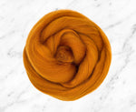 100% Corriedale - Dyed Combed Top