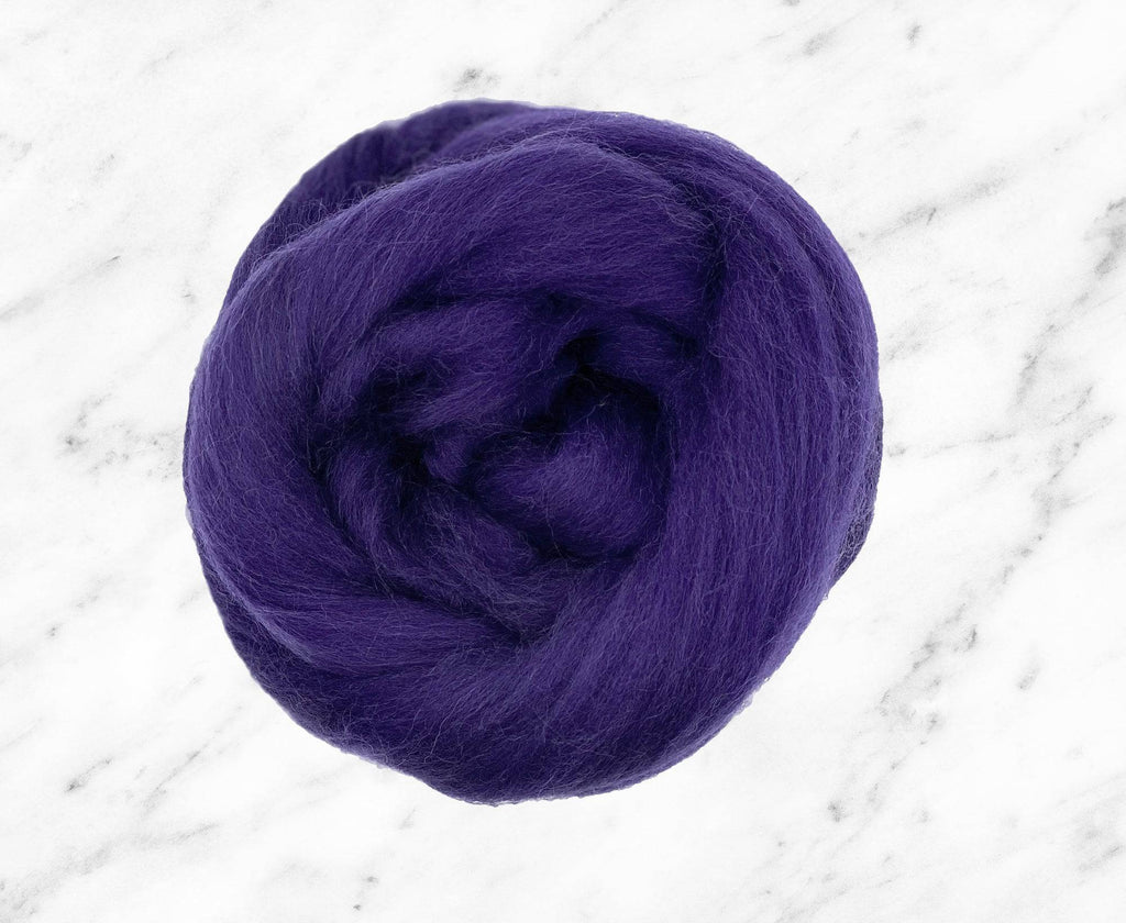 100% Corriedale - Dyed Combed Top