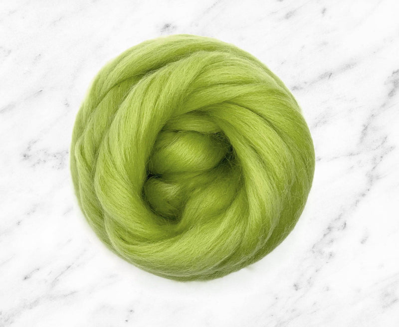 100% Corriedale - Dyed Combed Top