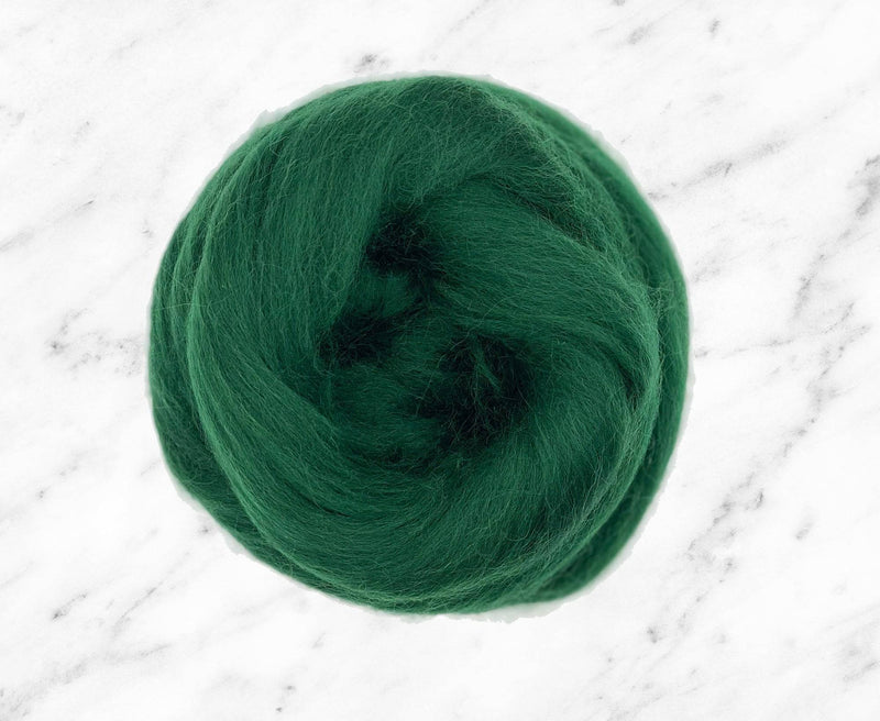 100% Corriedale - Dyed Combed Top