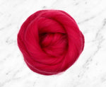 100% Corriedale - Dyed Combed Top