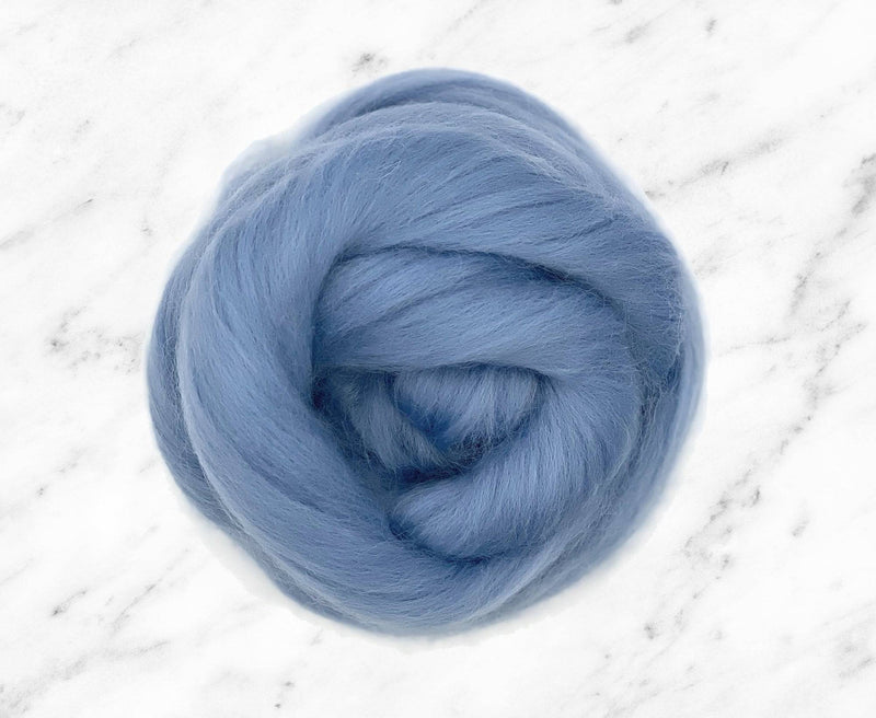 100% Corriedale - Dyed Combed Top