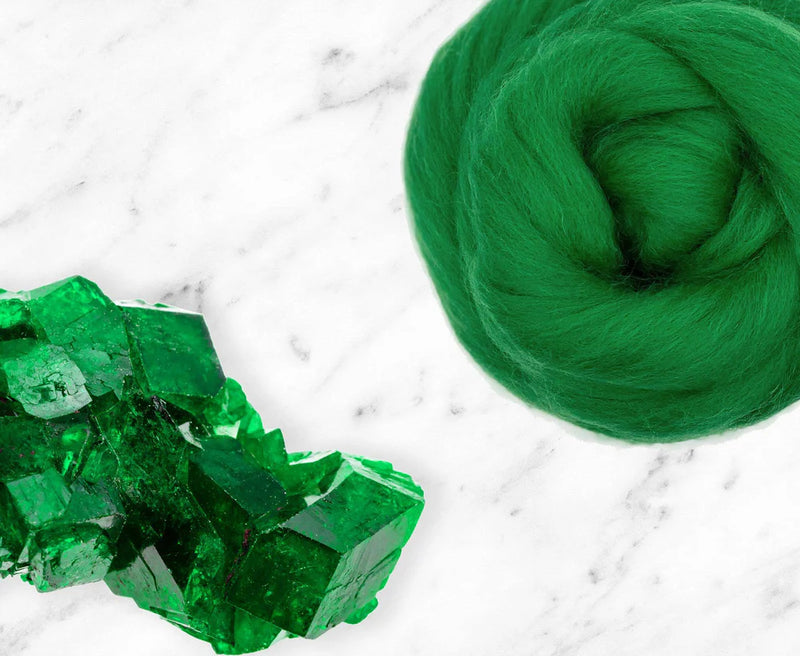 100% Corriedale - Dyed Combed Top