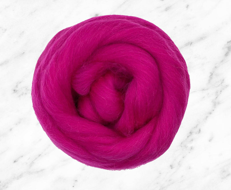 100% Corriedale - Dyed Combed Top