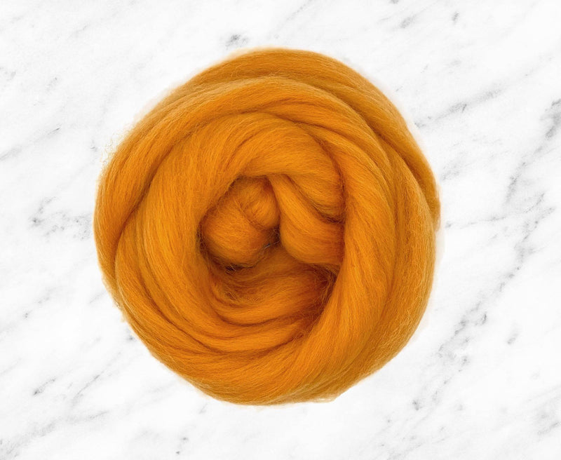 100% Corriedale - Dyed Combed Top