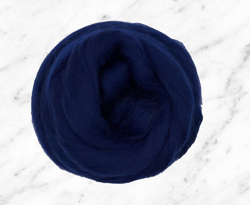100% Corriedale - Dyed Combed Top