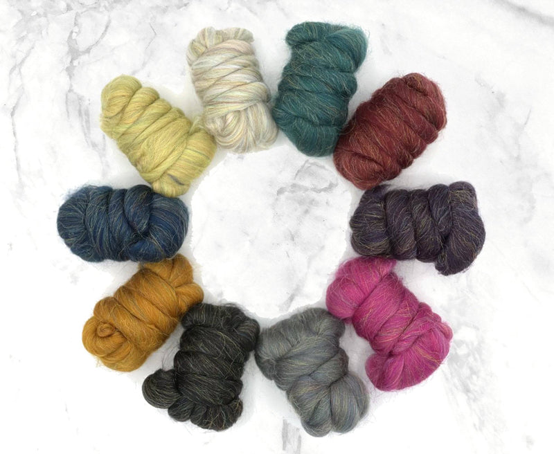 Combed Top- Glitzy Mixed Bag