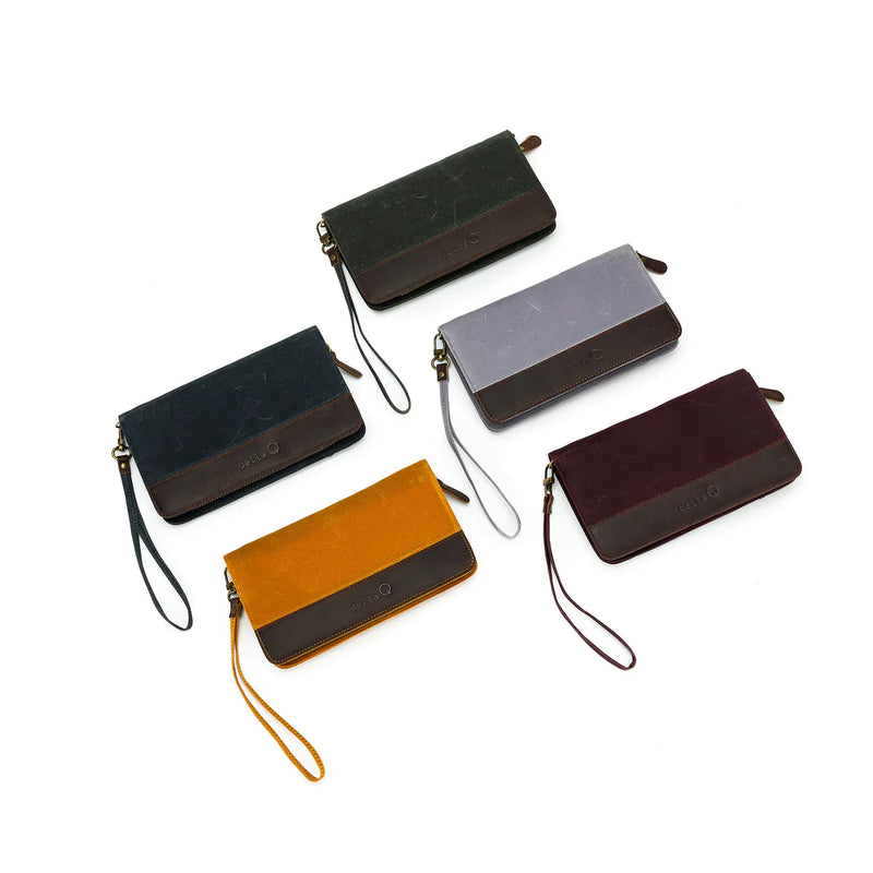 Della Q: Maker's Canvas Wallet