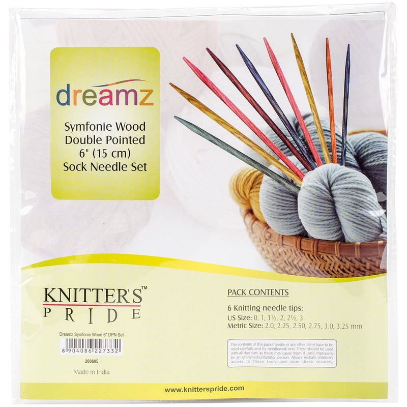 Knitter’s Pride Dreamz 6"/15 cm DPN Sock Set