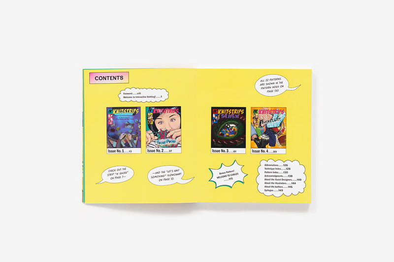 KNITSTRIPS: The World's First Comic-Strip Knitting Book