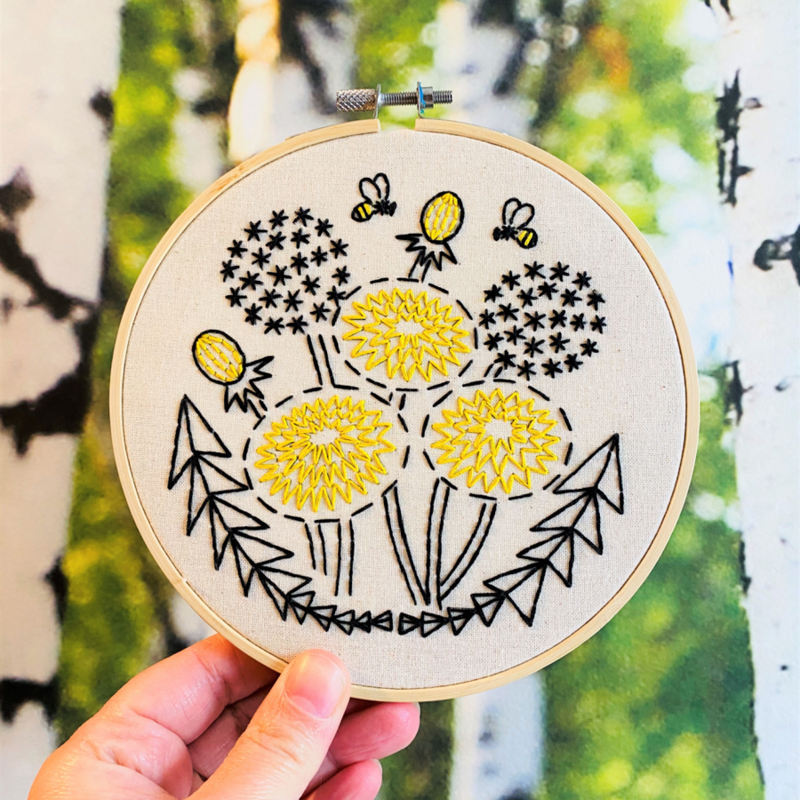 Modern Embroidery Kit: Cat Lady — I Heart Stitch Art: Beginner Embroidery  Kits + Patterns