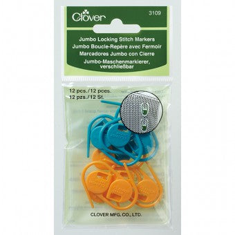 Clover Soft Ring Stitch Markers at The Endless Skein