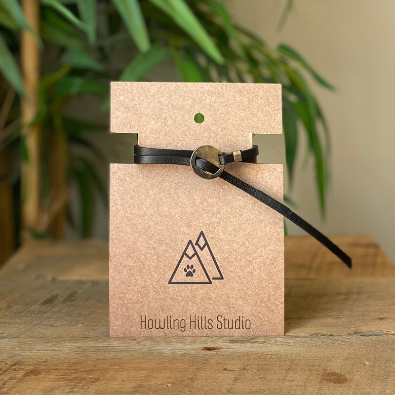 Howling Hills Studio: Leather Shawl Wraps