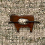 Nature's Wonders Wooden  Shawl Pin
