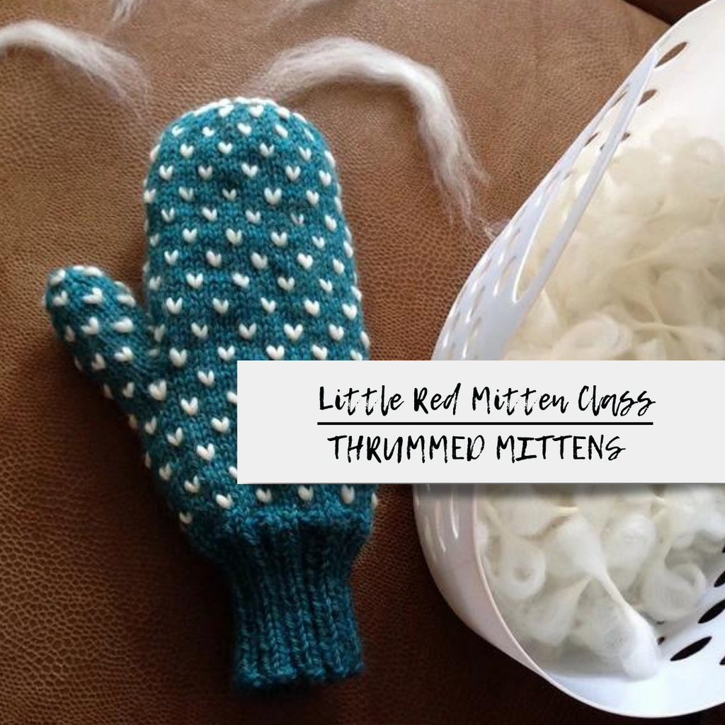 Thrummed Mittens with Pam